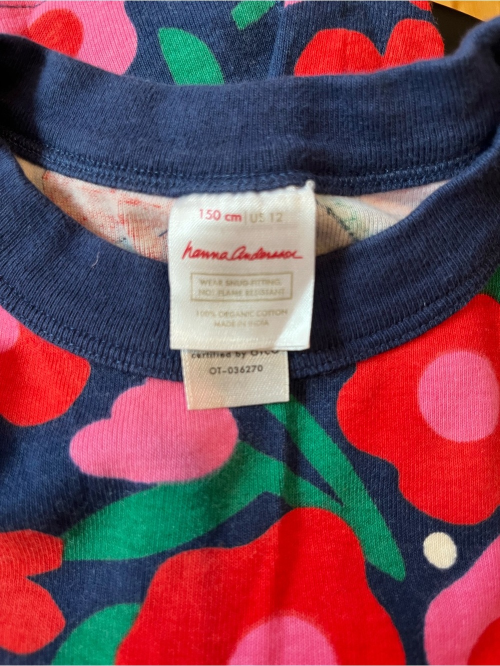 Hanna Andersson Green Pajama  Bundle of 3 - Size 12 Girls - Picture 6 of 6